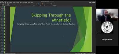 Skipping Through the Minefield: Navigating Ethical Issues That Arise When Family Members Go Into Business Together